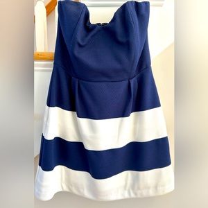 Julie Brown Strapless Mini Dress